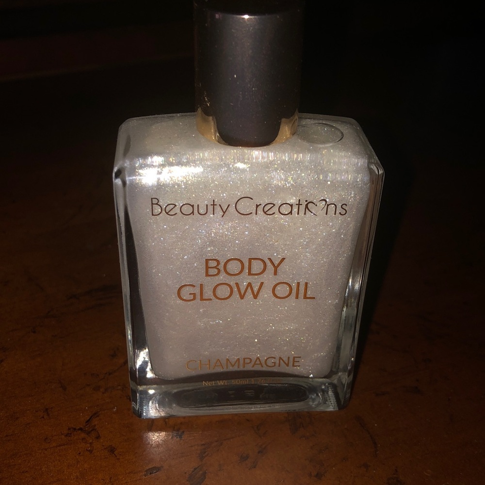 Beauty Creations Body Glow Oil - Pearl Champagne